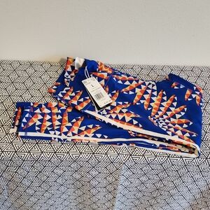 Adidas Colorful Geometric Farm Leggings